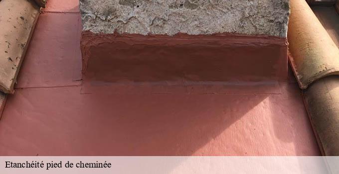 Etanchéité pied de cheminée paris-75000 Léon Ramoneur