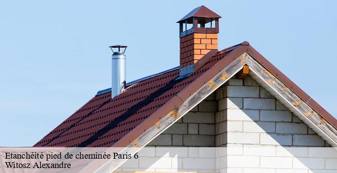 Etanchéité pied de cheminée paris-6-75006 Witosz Alexandre