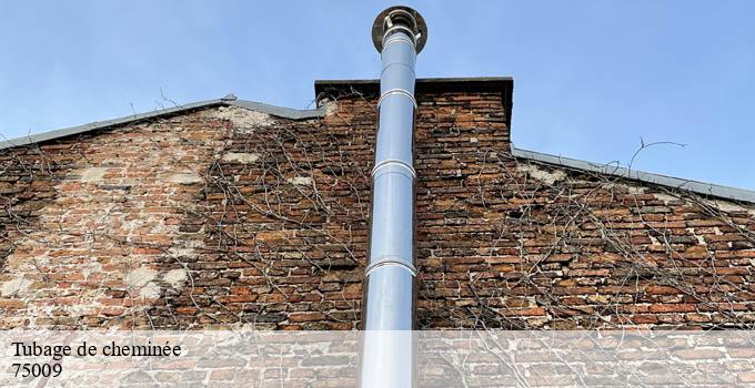 Tubage de cheminée paris-9-75009 Léon Ramoneur