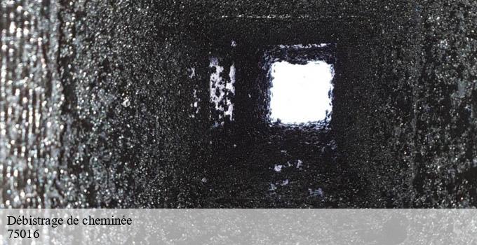 Débistrage de cheminée paris-16-75016 Léon Ramoneur