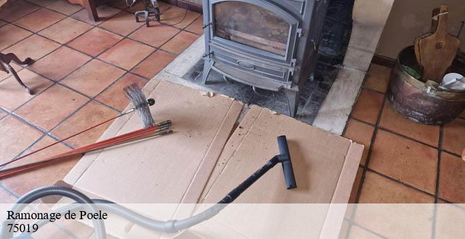 Ramonage de Poele paris-19-75019 Léon Ramoneur